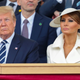 Illustration for article titled Melania Wears a Plate on Her Head